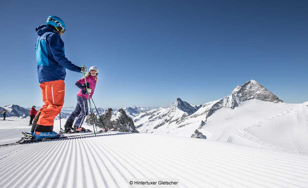 Skiurlaub in der Skiregion Hintertuxer Gletscher