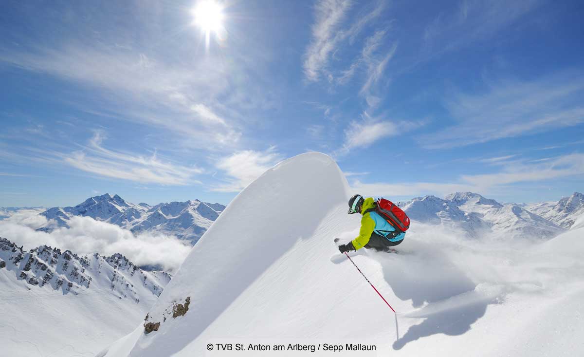 Skiurlaub in der Skiregion St. Anton am Arlberg