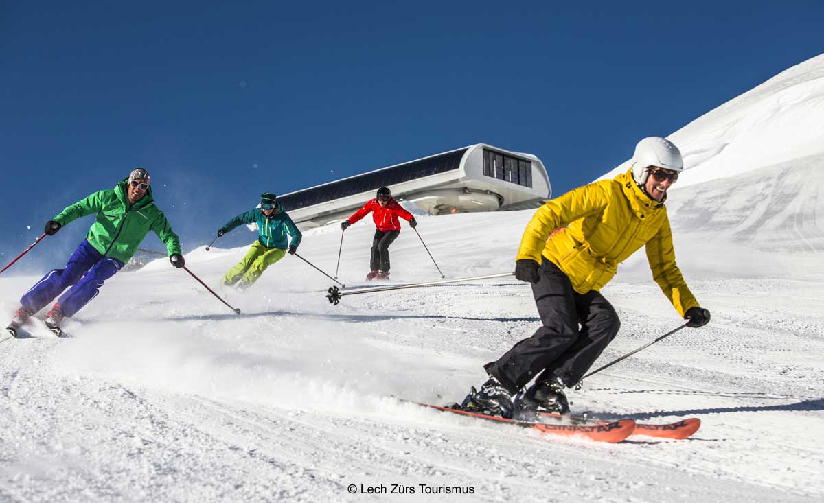 Skiurlaub in der Skiregion Lech Zürs