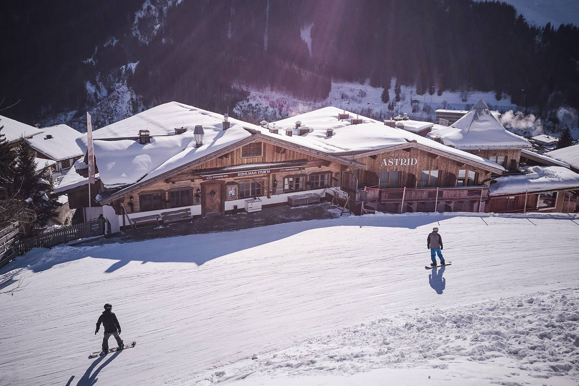 Skiurlaub Saalbach-Hinterglemm - Hotel Astrid Hotel Astrid - Hotel an der Skipiste Saalbach